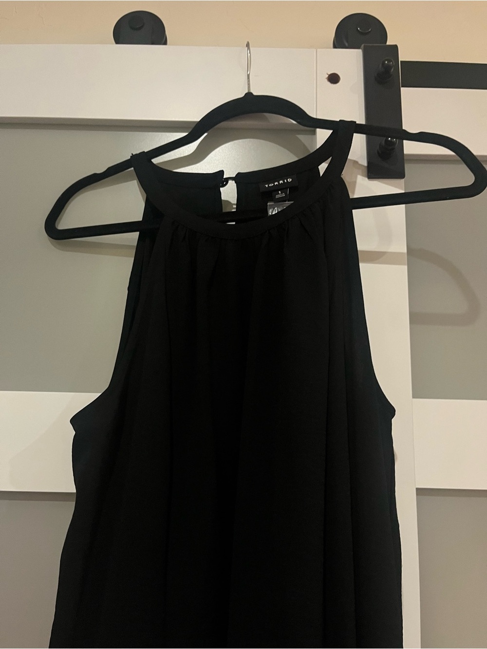torrid Black Maxi Dress Halter Neck
